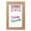 Picture of 12 x 18 Oak Frame Wall Wet-Erase Board 